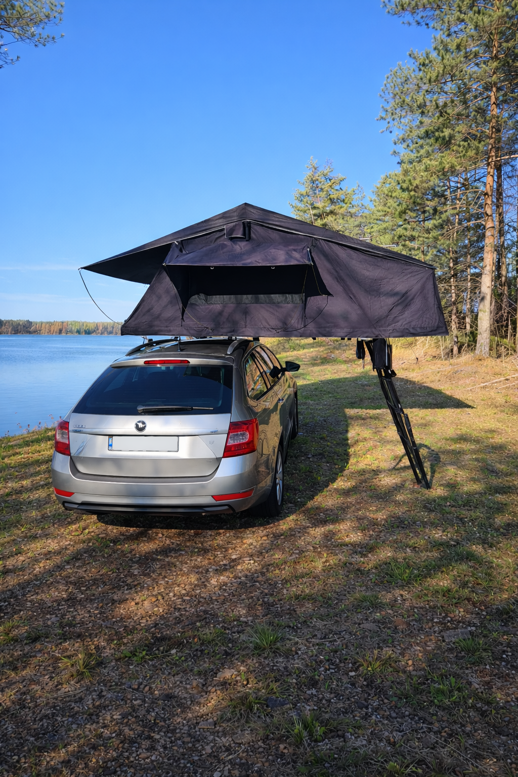 ROOFHEAVEN Daktent Deluxe 1.6 zwart