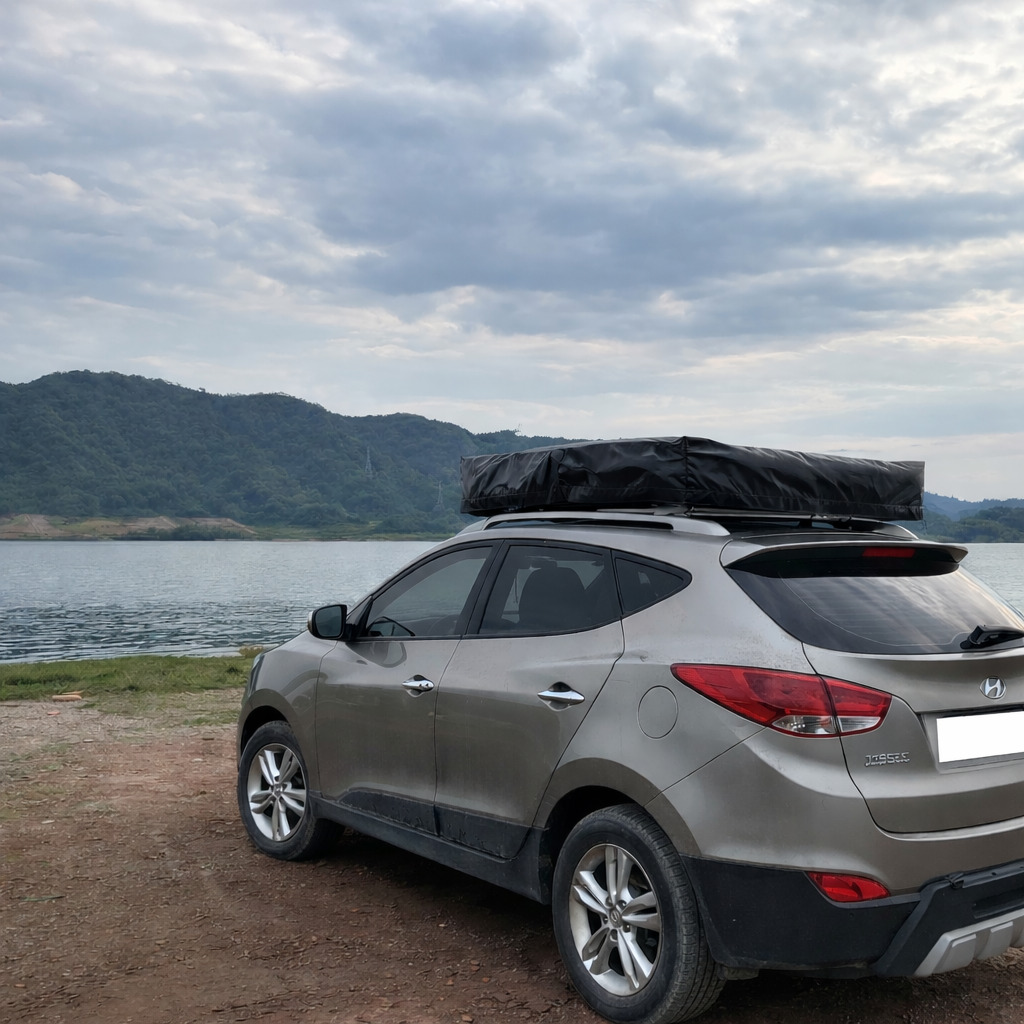 ROOFHEAVEN Daktent Deluxe 1.6 zwart